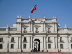 Cile - La Moneda -Santiago del Cile